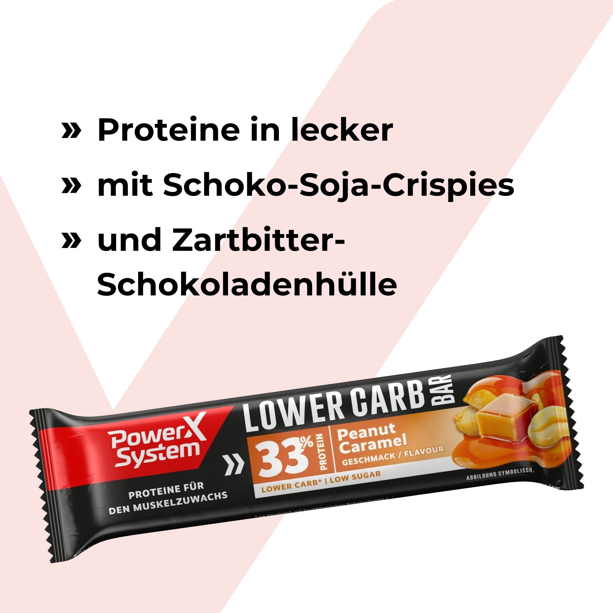 Lower Carb Proteinriegel mit Erdnüssen