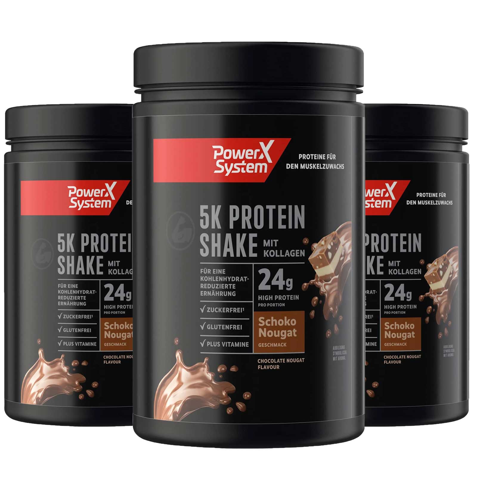 3er Set Protein Shake Schoko