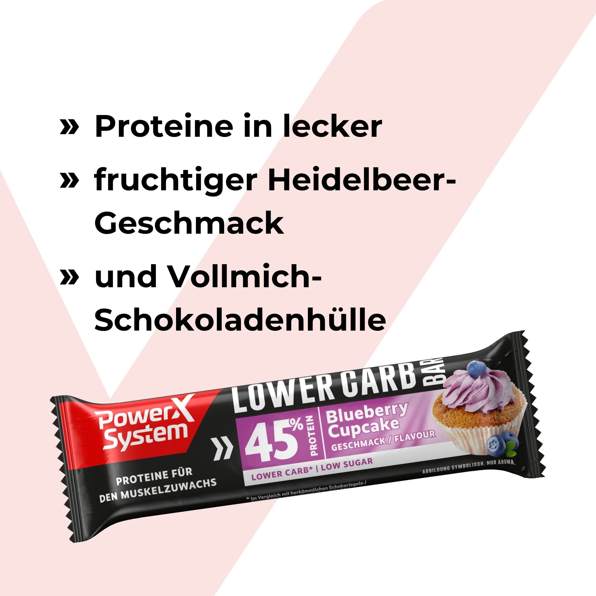 Lower Carb Riegel. Proteine in lecker mit Vollmilchschokoladenhlle