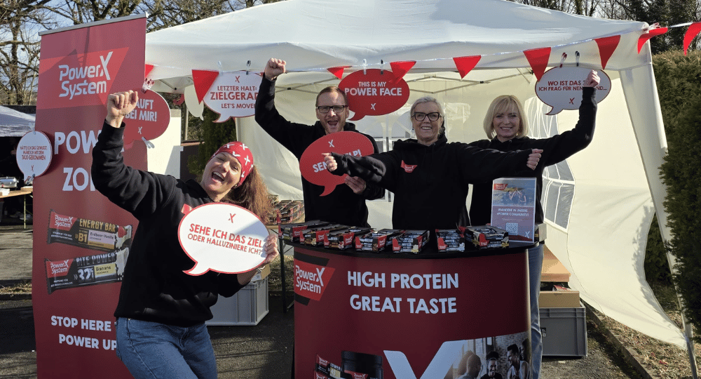 Das Power System Team in der Power Zone beim Ironwalk