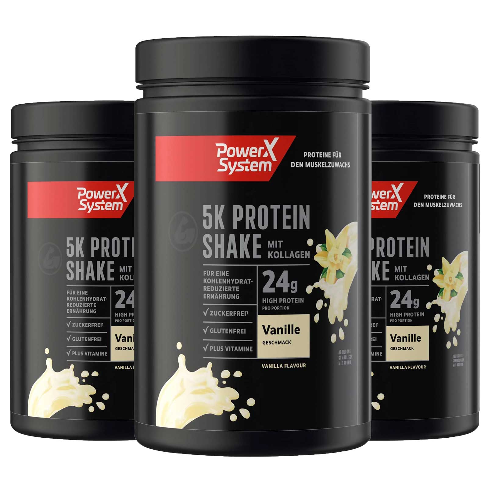 3er Set Protein Shake