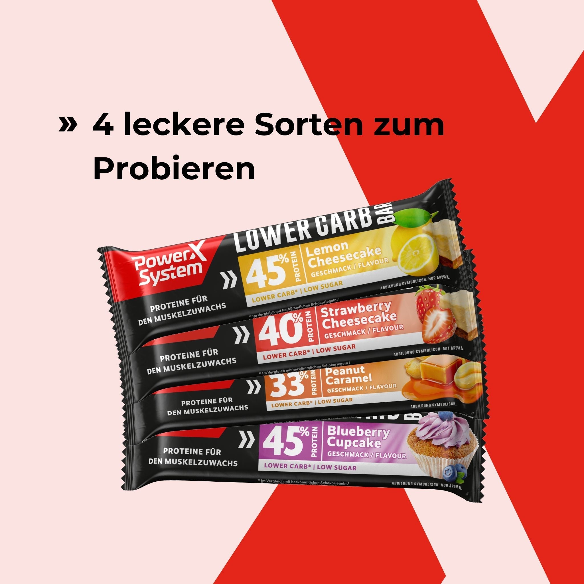 Protein Riegel Lower Carb Probier-Set