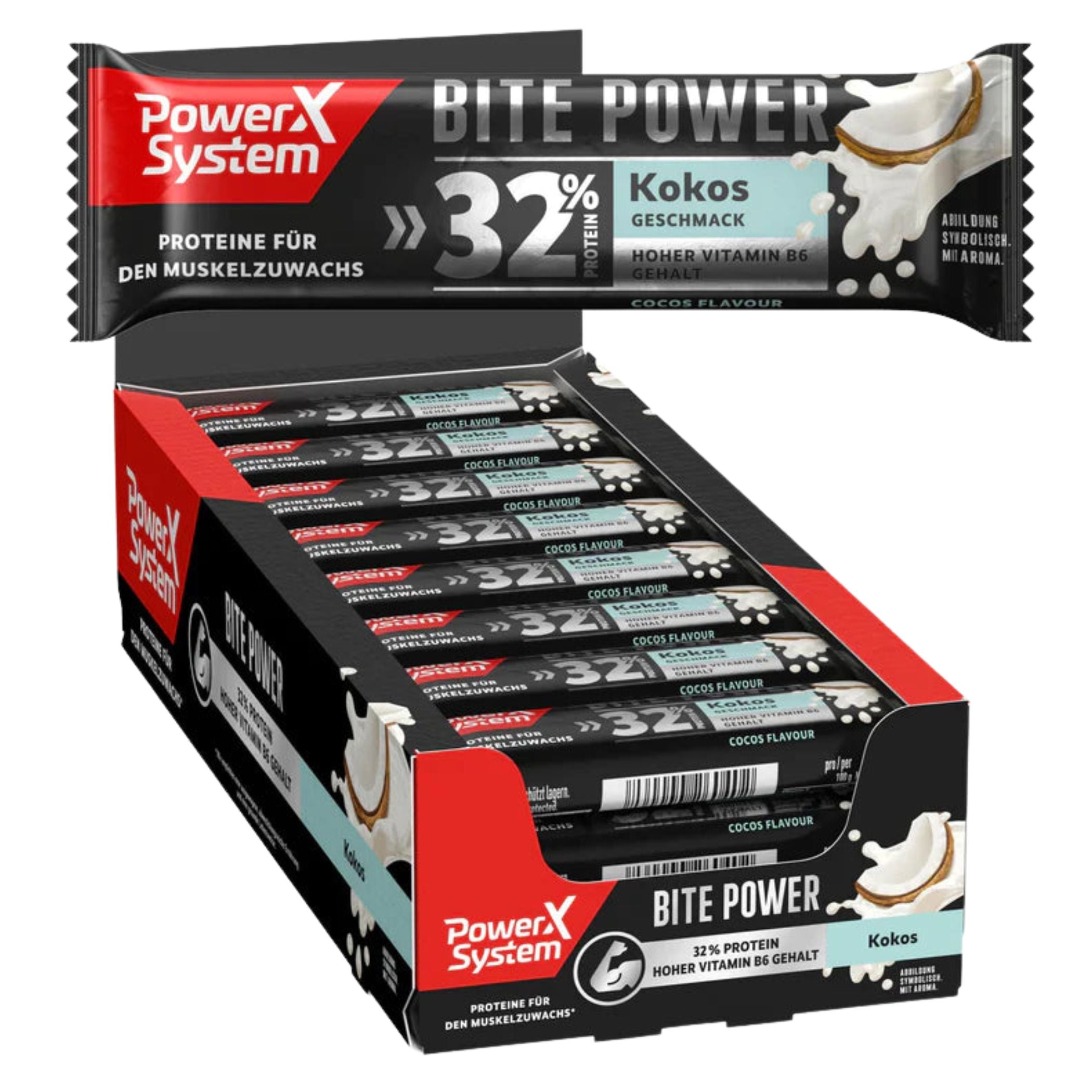 Karton Bite Power Riegel