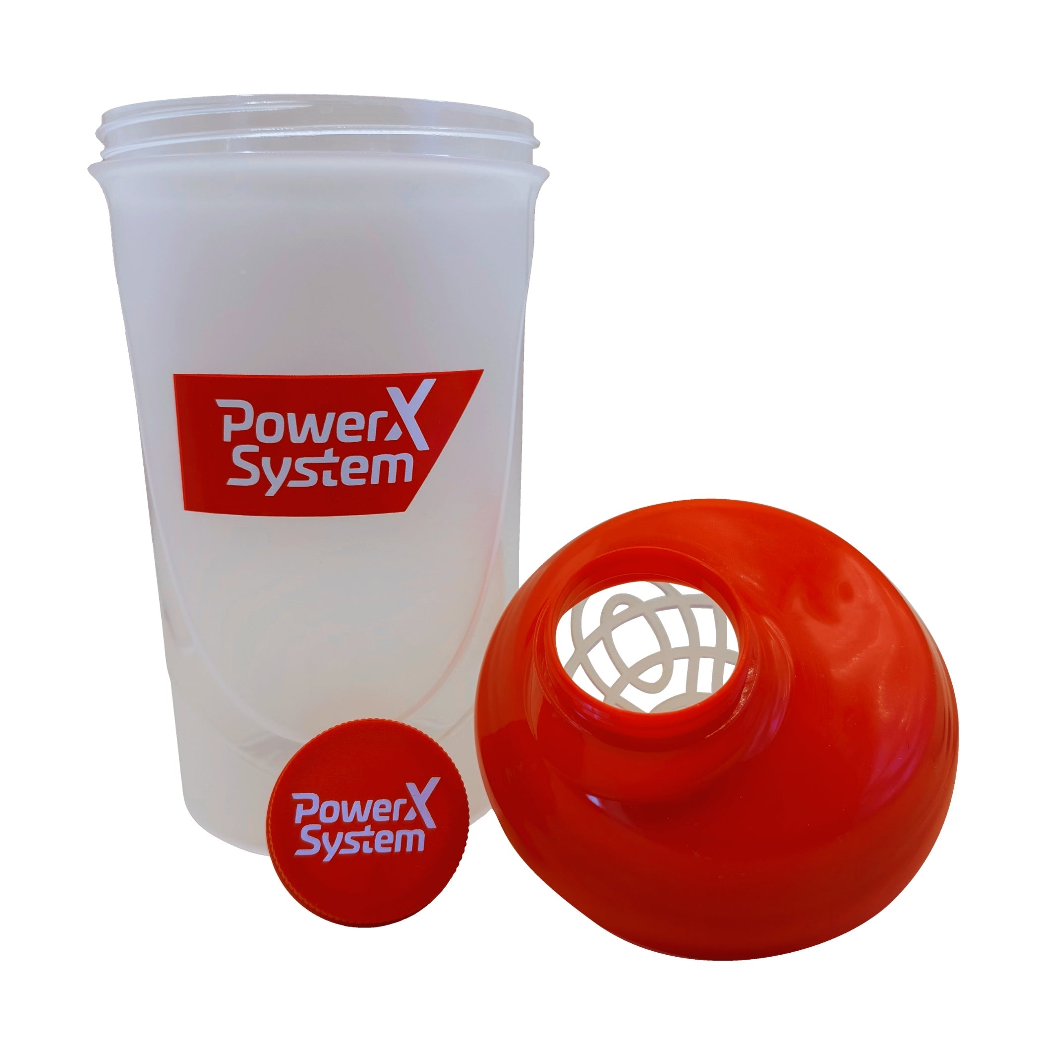 Shaker mit Power System Logo